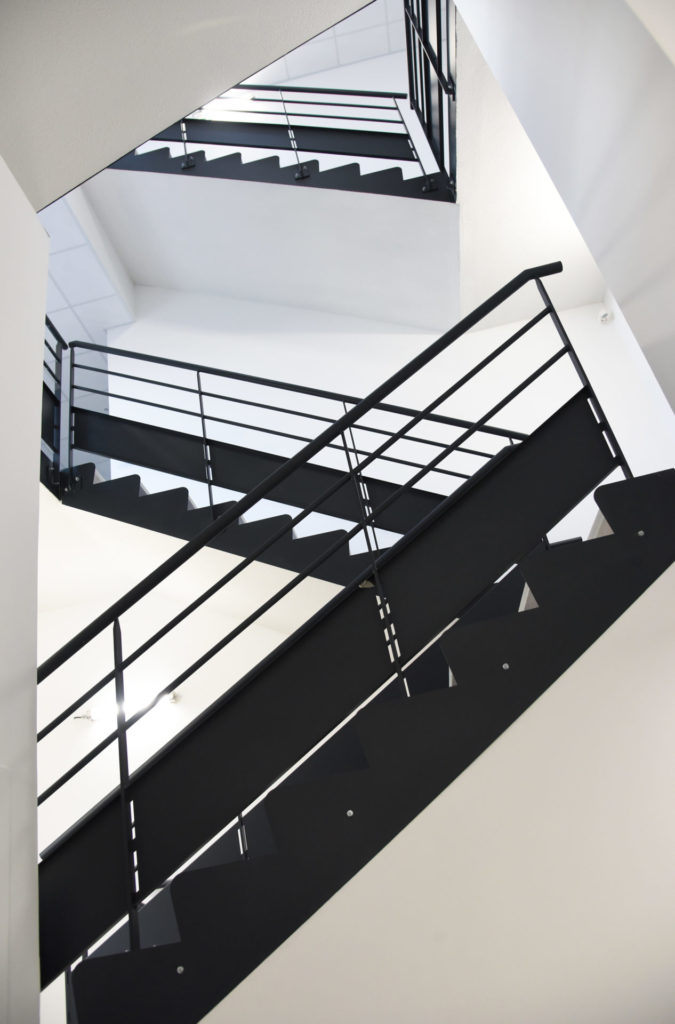 Escalier métallique