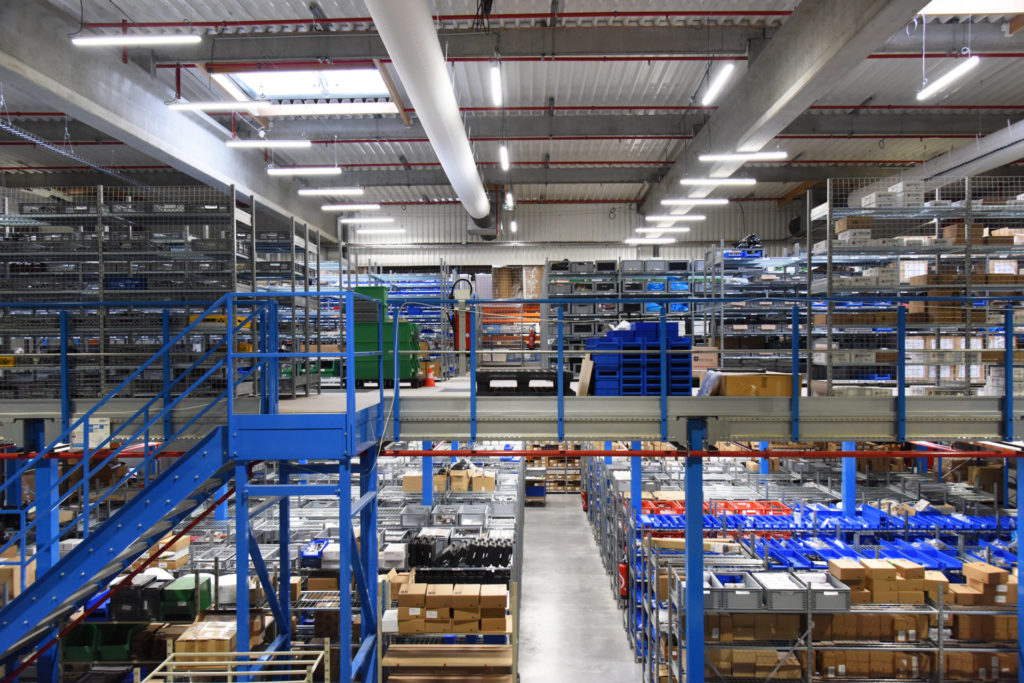 Vue mezzanine