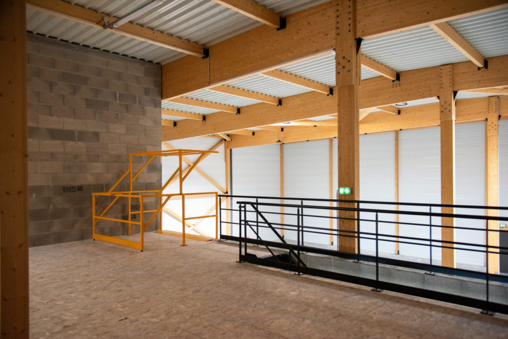 Vue mezzanine